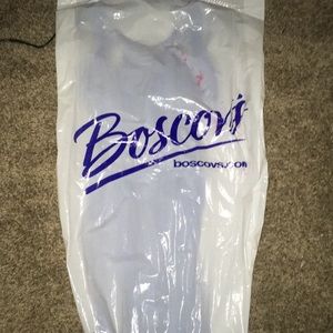 Ankle length blue prom dress